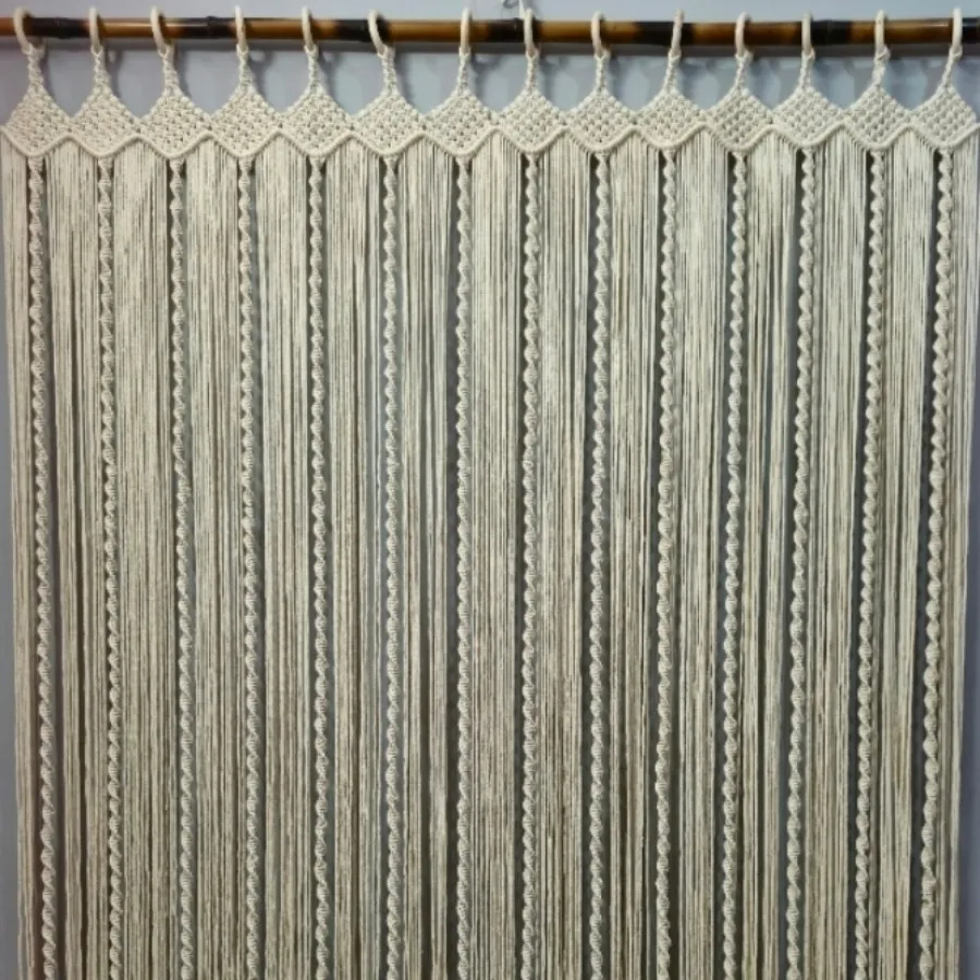 پرده مکرومه
