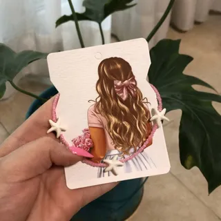گردنبند ستاره منجوقی
