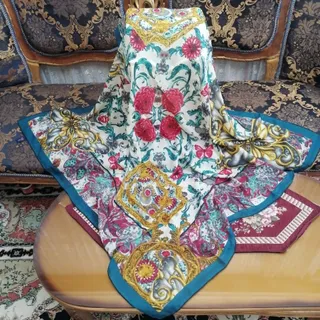 روسری بزرگ دوردست دوز
