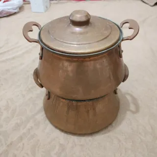 دو عدد قابلمه مسی