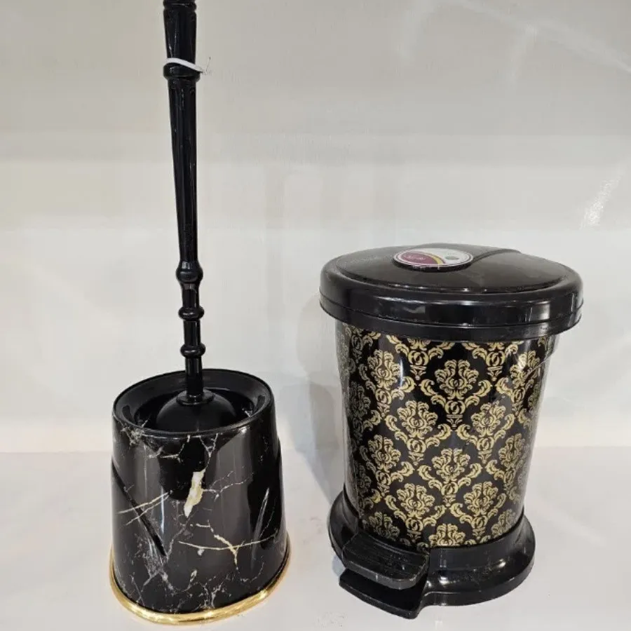 ست سطل زباله و فرچه ونوس