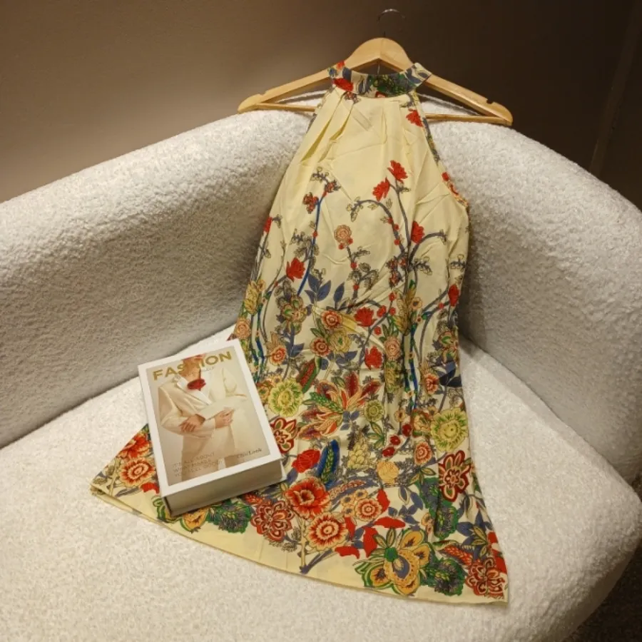 پیراهن وارداتی گلدار