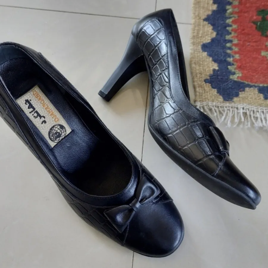 2 عددکفش چرمی سایز38