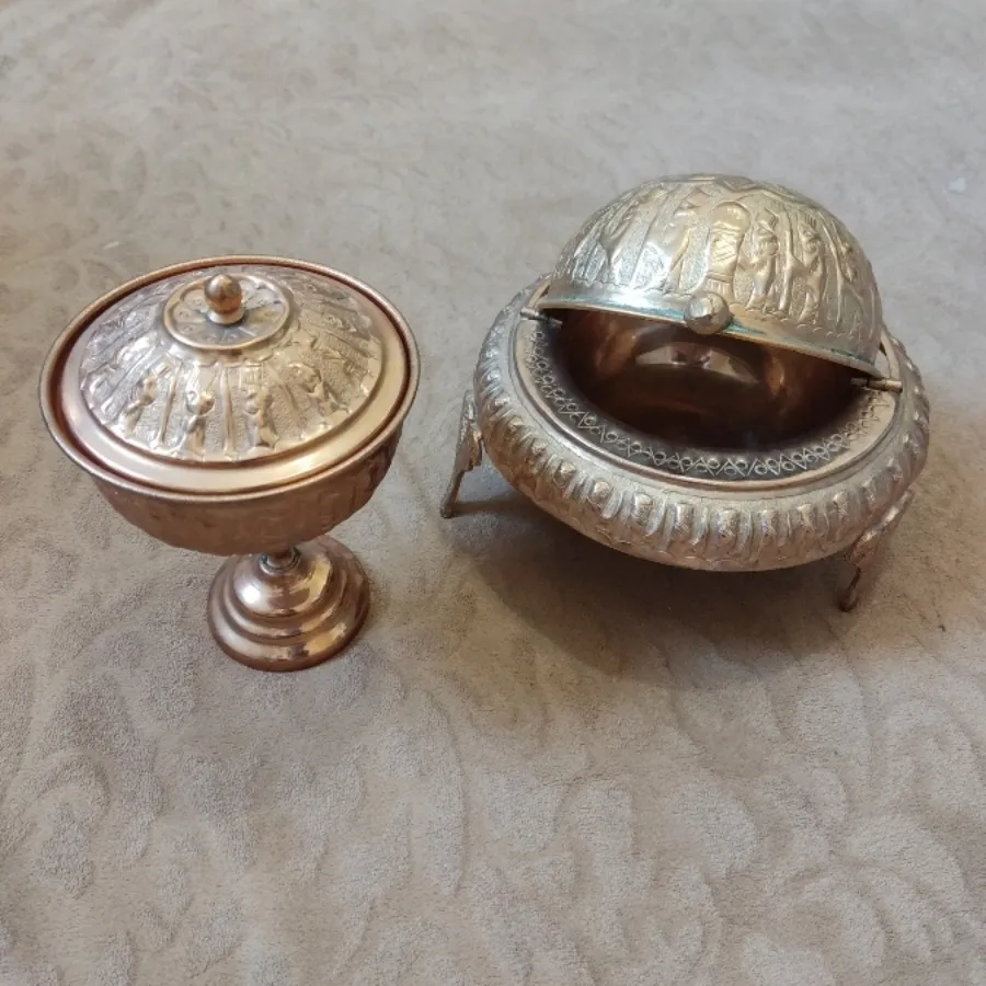 قندان پایه دار و جاشکلاتی