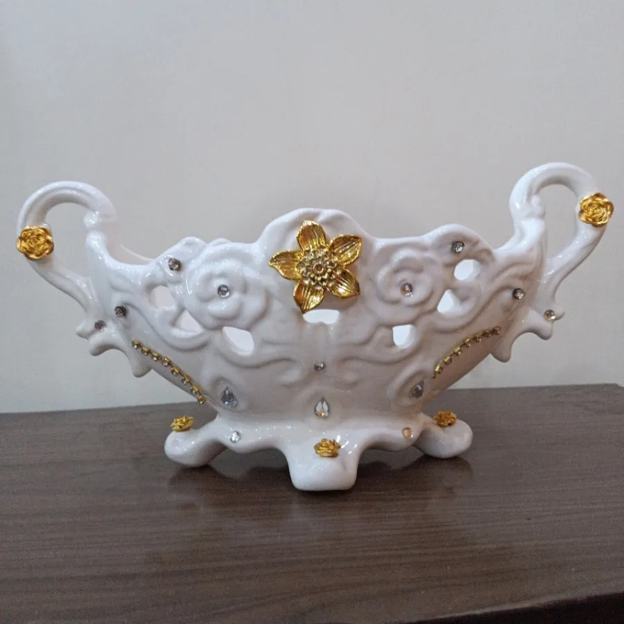 شکلات خوری چینی نگین دار