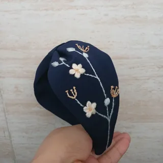 تل گلدوزی شده پهن پاپیونی