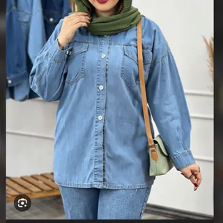 شومیز جین ترک