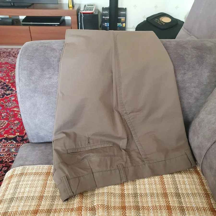 شلوار کتان دور کمر 107
