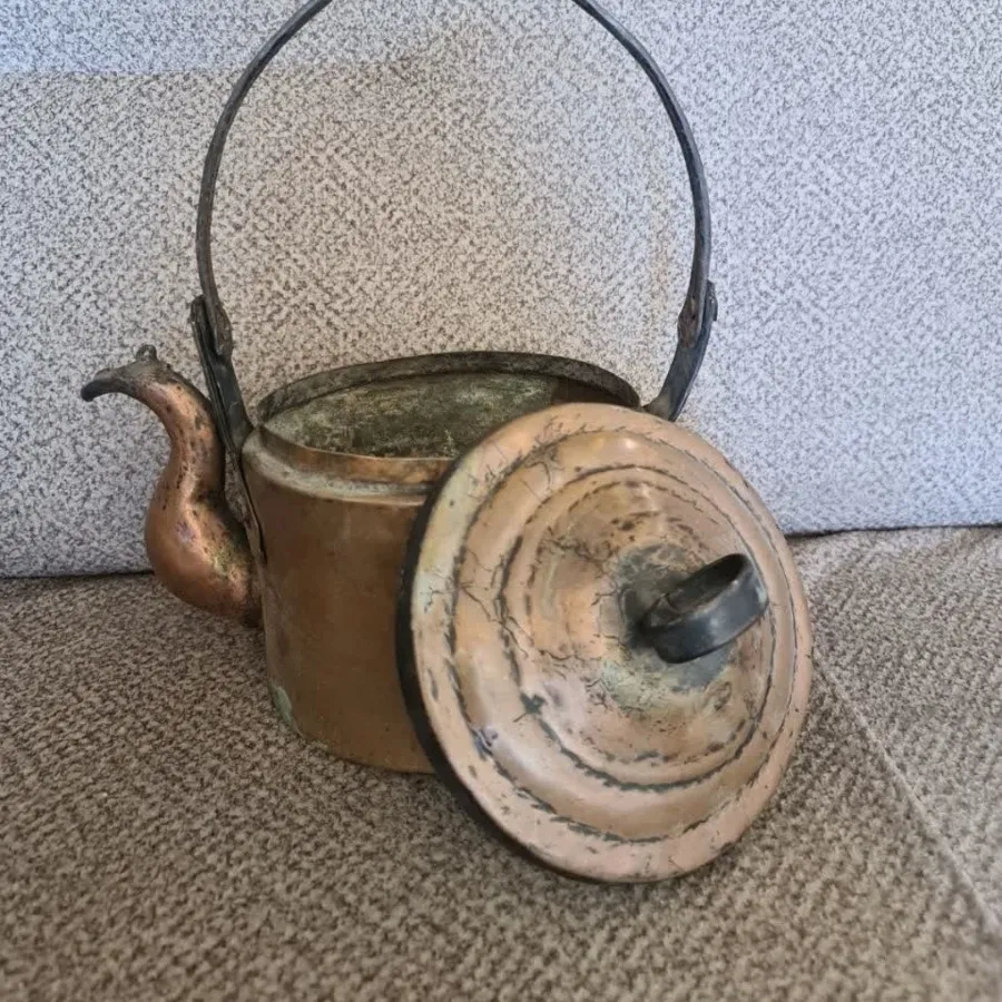 کتری صحرایی مسی  قدیمی