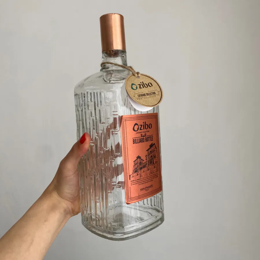 بطری شیشه ای اب