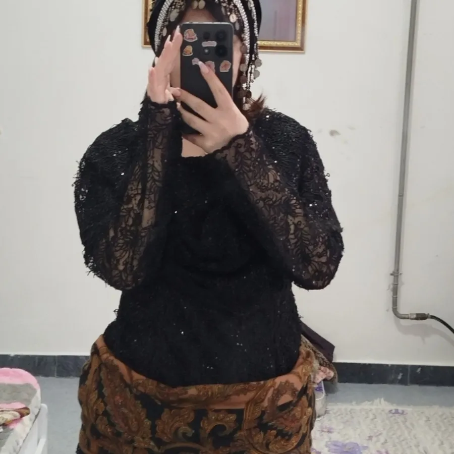 لباس کردی مشکی