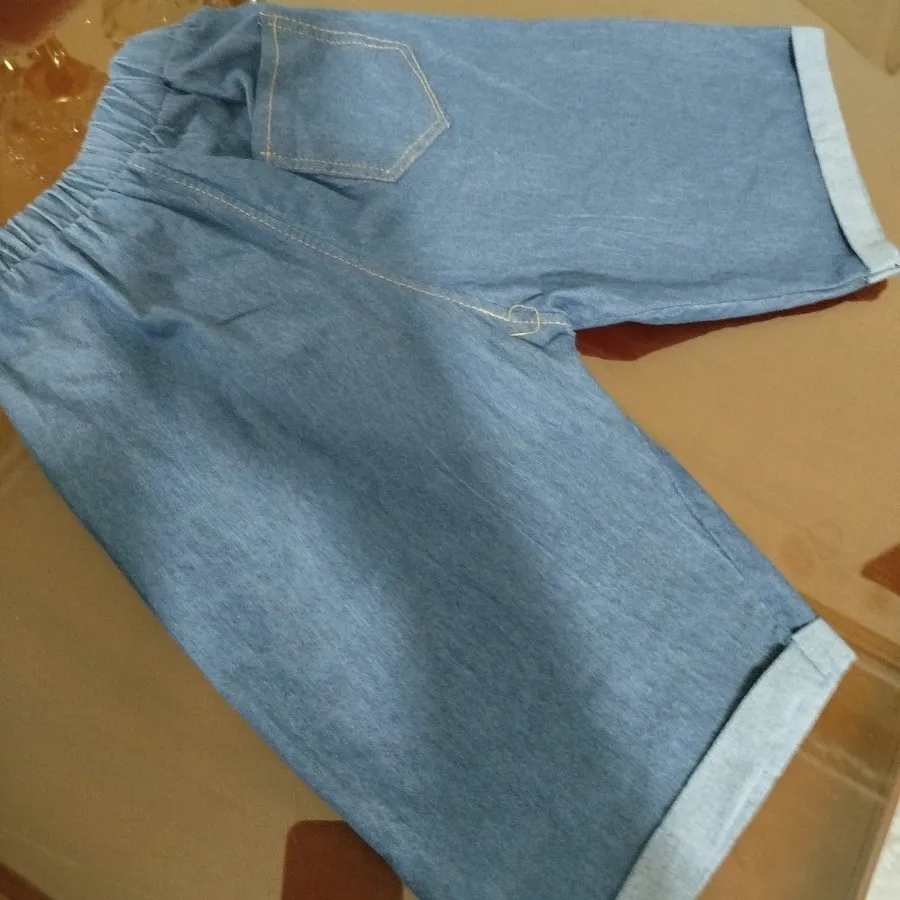 شلوارک جین کاغذی