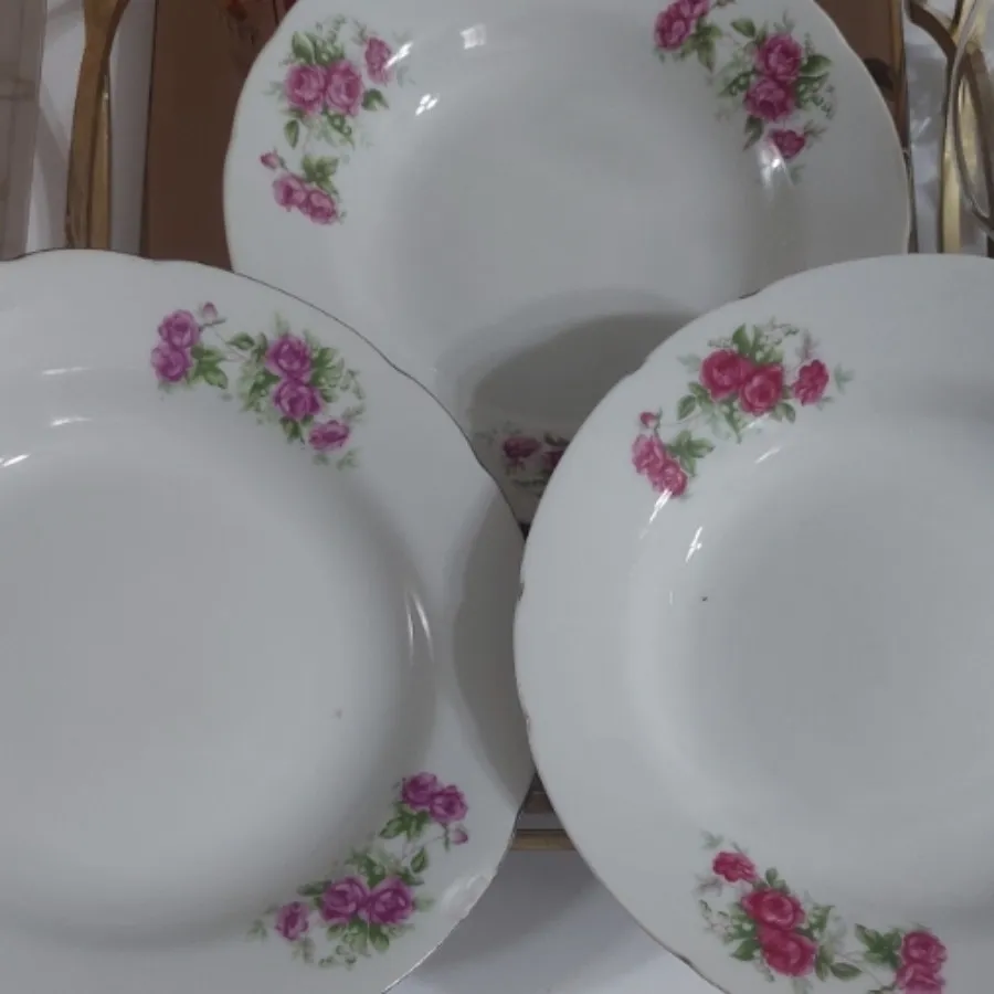 بشقاب گلسرخی گل سرخی