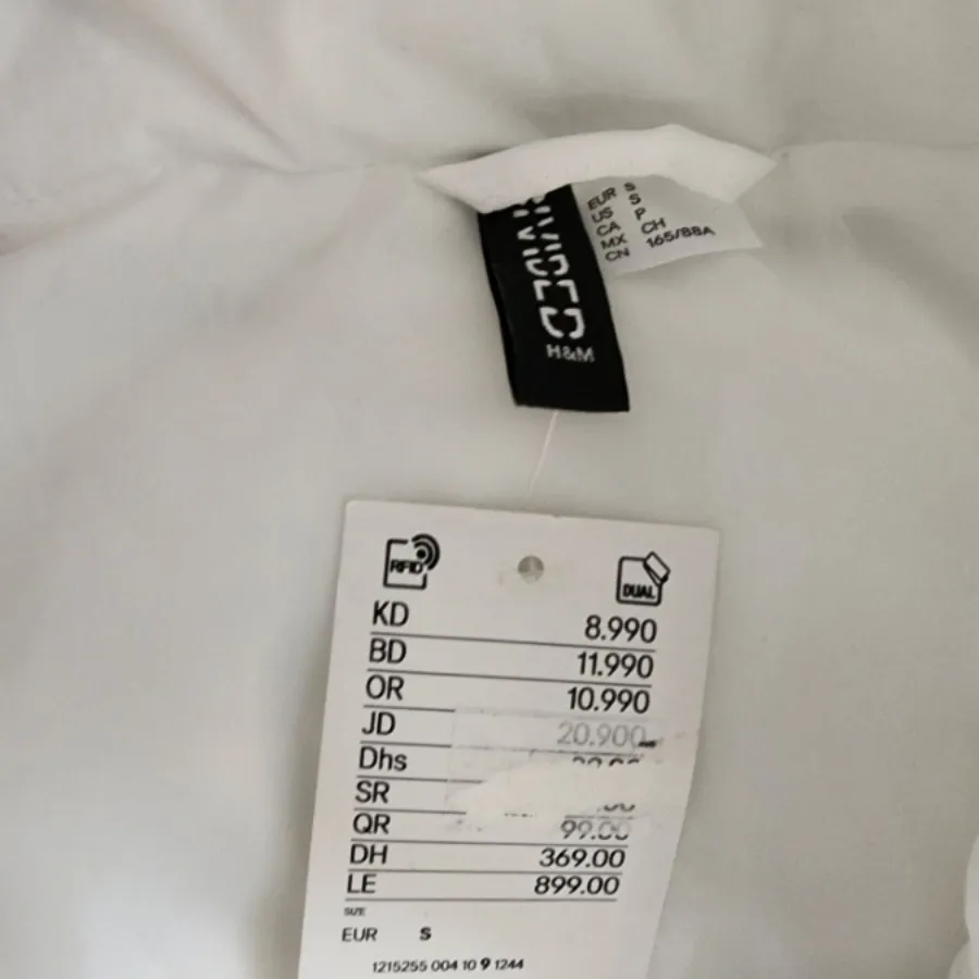 کراپ پافر h&m
