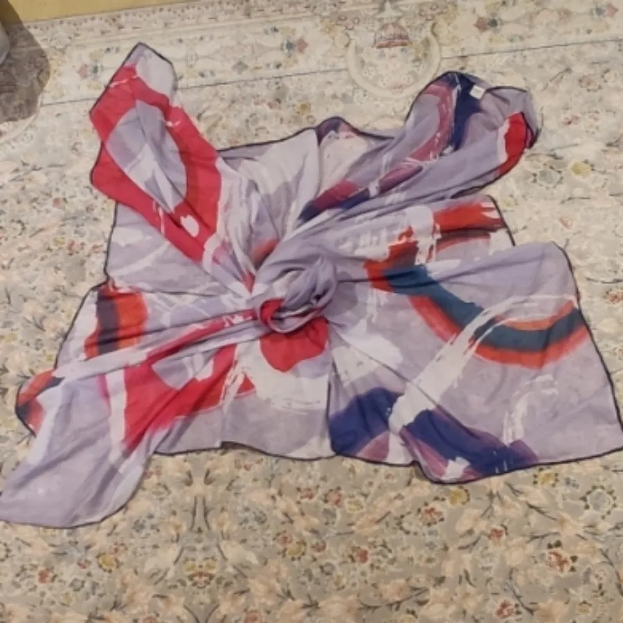 روسری نخی قواره بزرگ