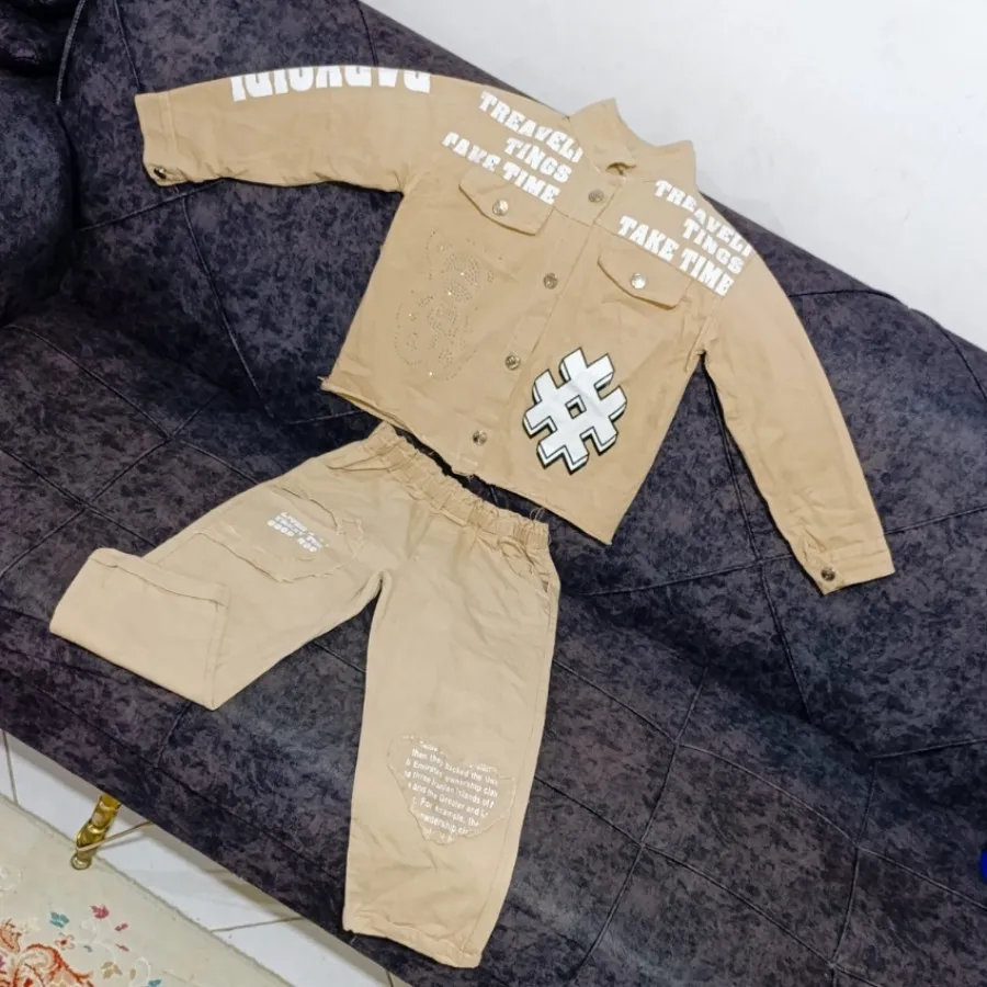 کت وشلوار بهاری بچگانه