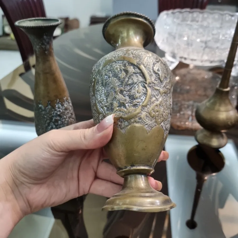 گلدان برنز