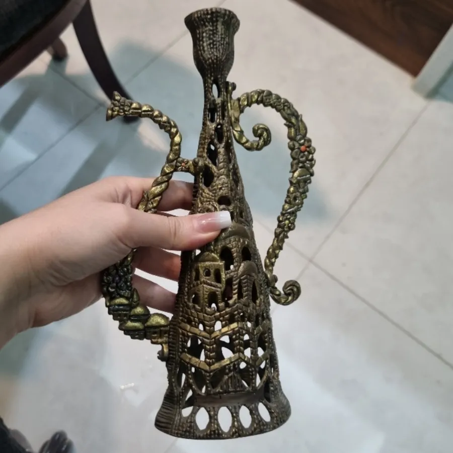 جا شمعی برنز