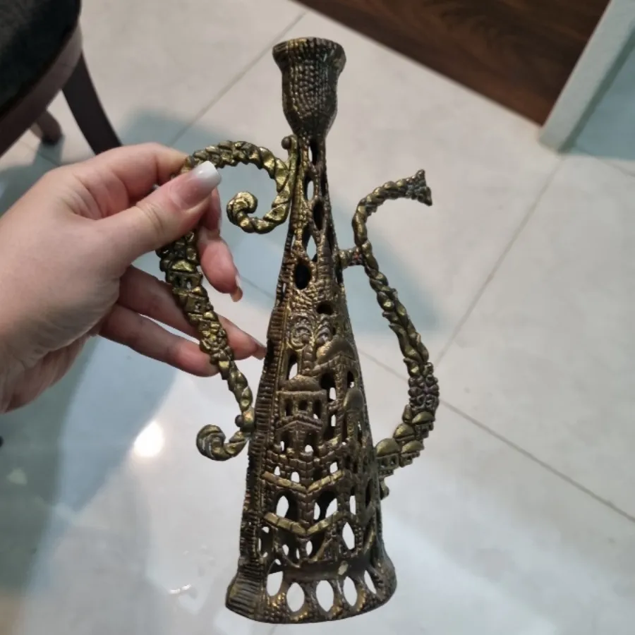جا شمعی برنز