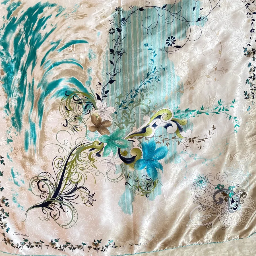 روسری ابریشم اصل