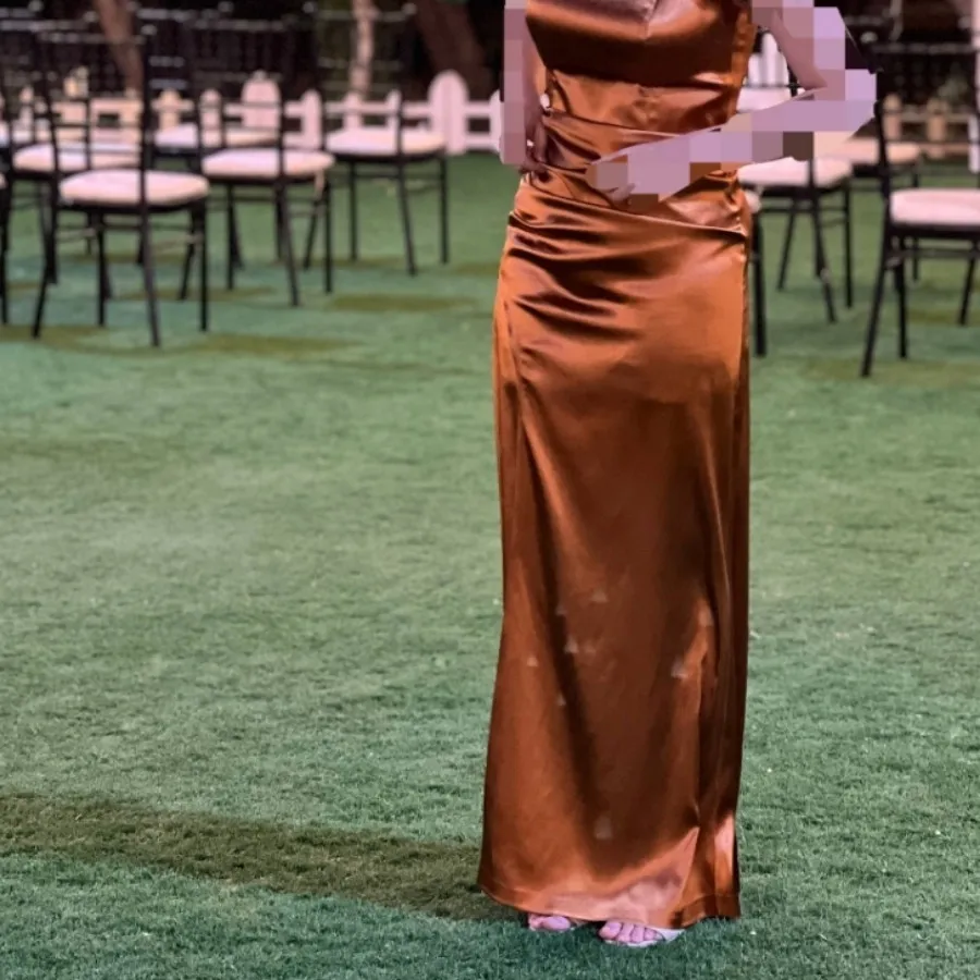 لباس ساتن مجلسی