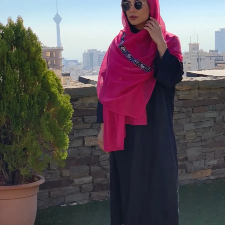 شال نخی زنانه مزون دوز