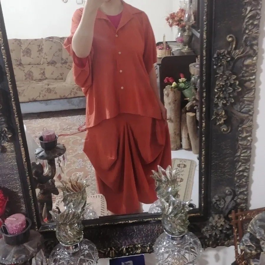 ست مانتو شلوار دامنی