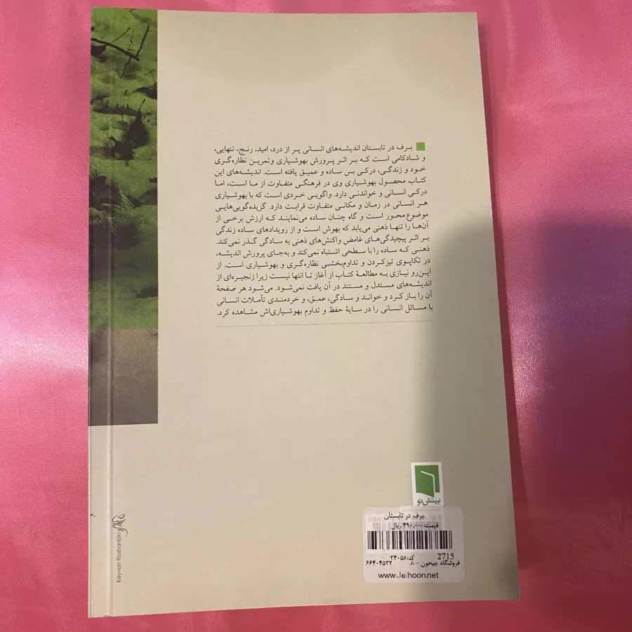 کتاب برف در تابستان