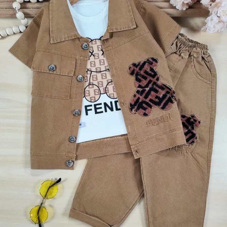 سه تیکه کتان fendi