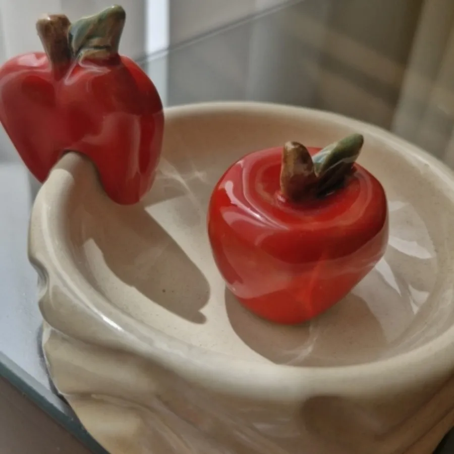 سیبهای دکوری سفالی