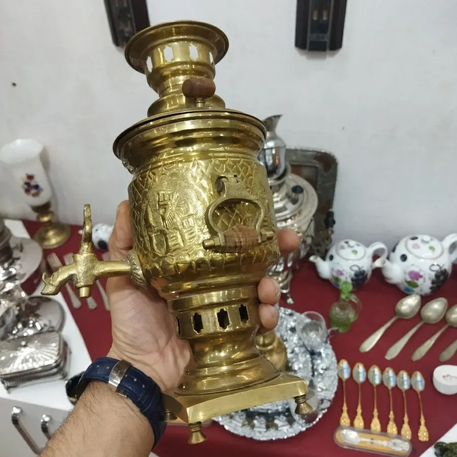 سماور قلمکاری شده