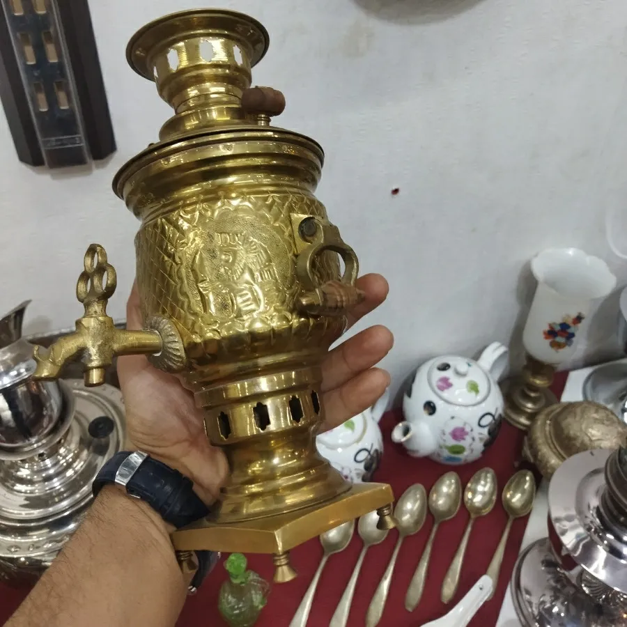 سماور قلمکاری شده