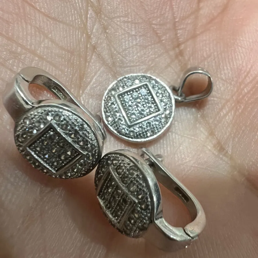 نیم ست نقره