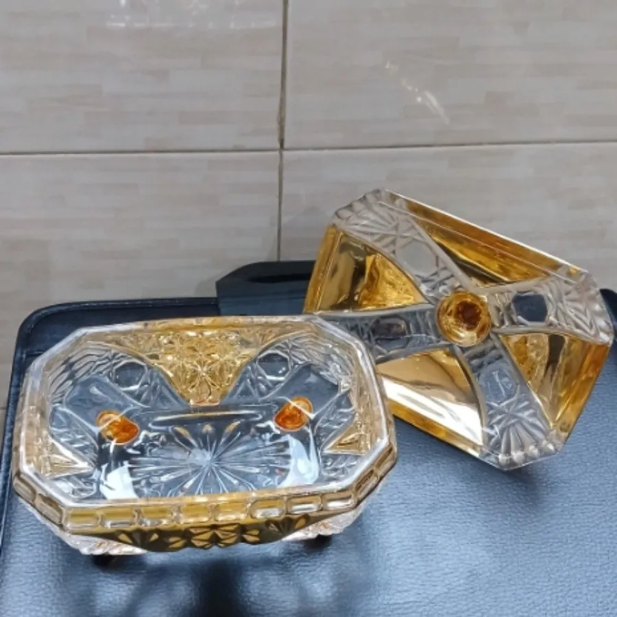 شکلات خوری طلاکوب برجسته