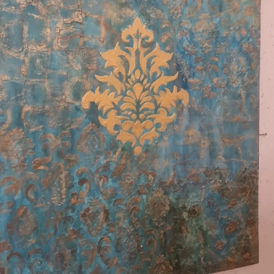 تابلو زیبا طرح پتینه