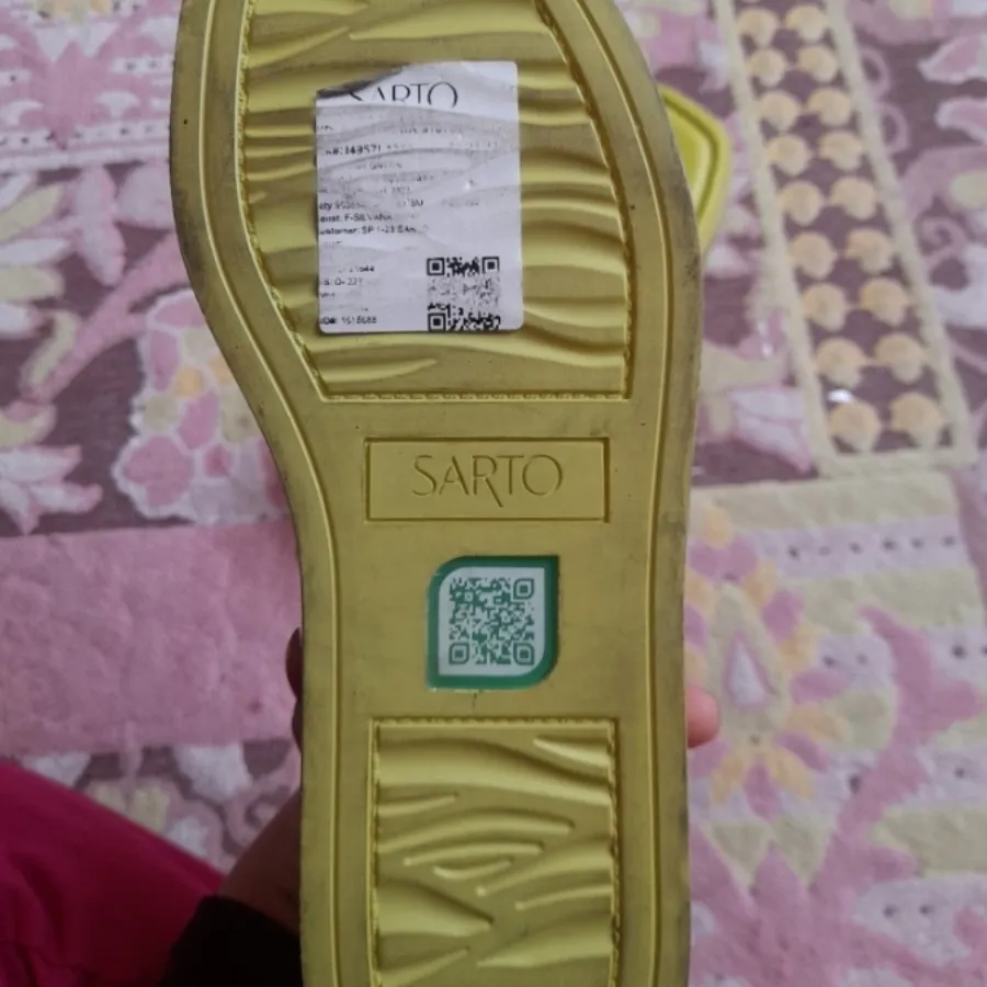 صندل لژ دار برند