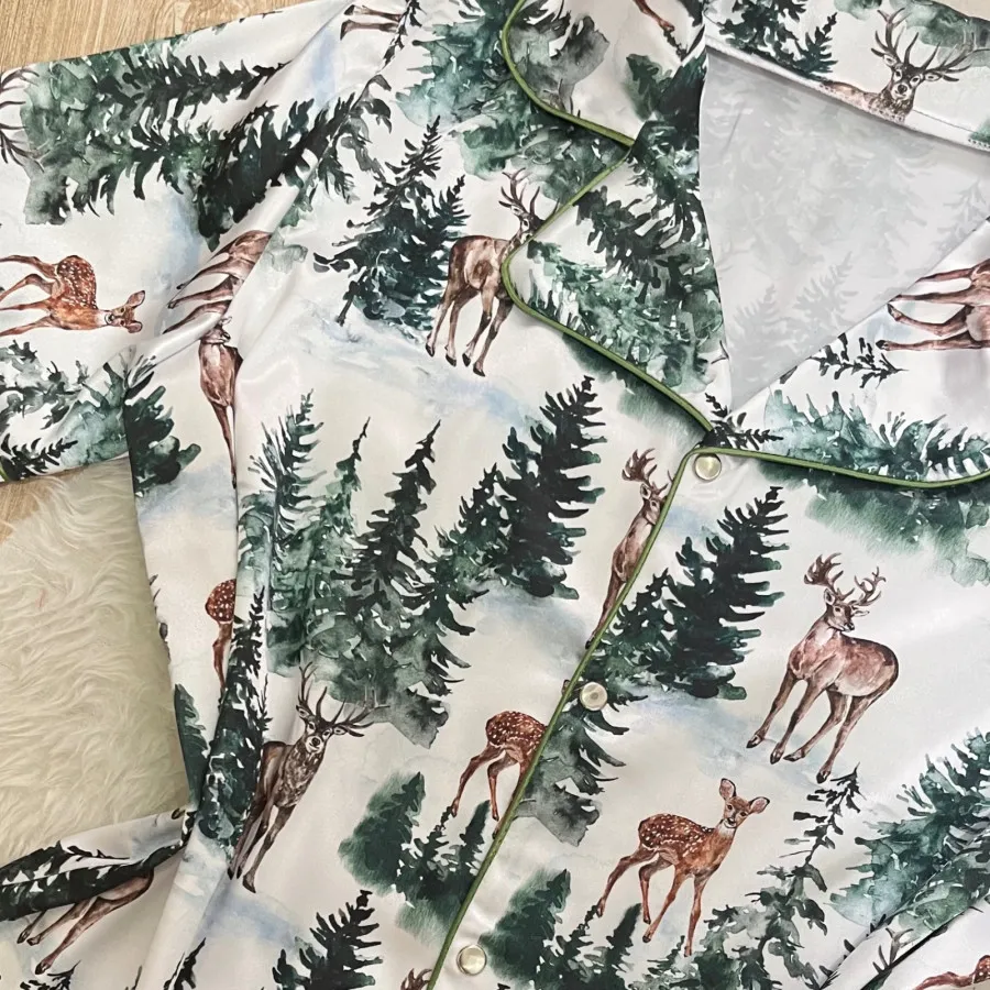 ست بلوز و‌شلوار ساتن