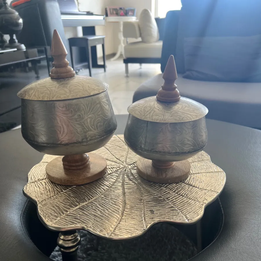 آجیل خوری برنجی هندی