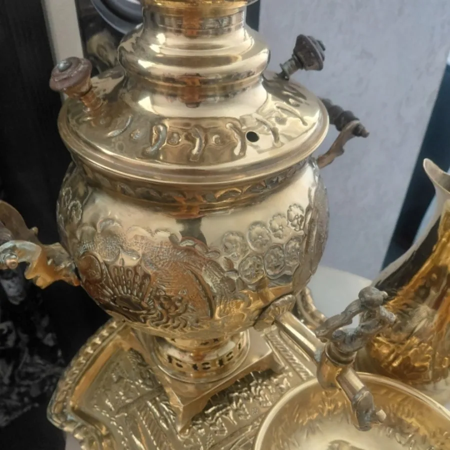سماور برنجی