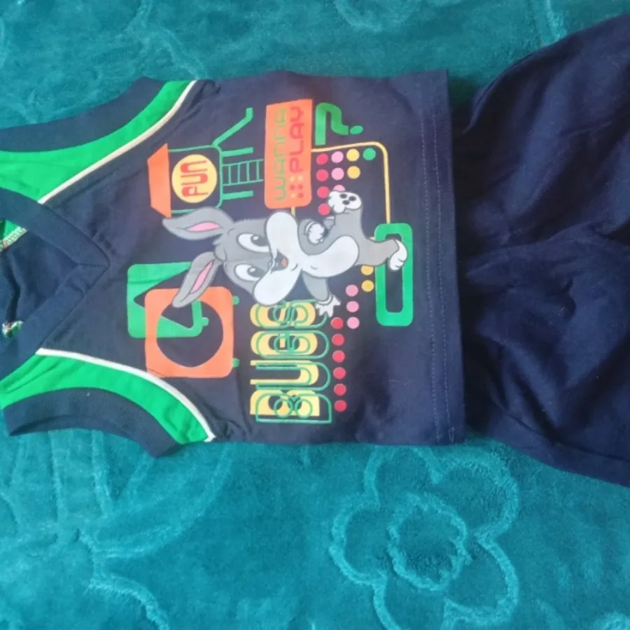 رکابی و شلوارک پسرانه نو