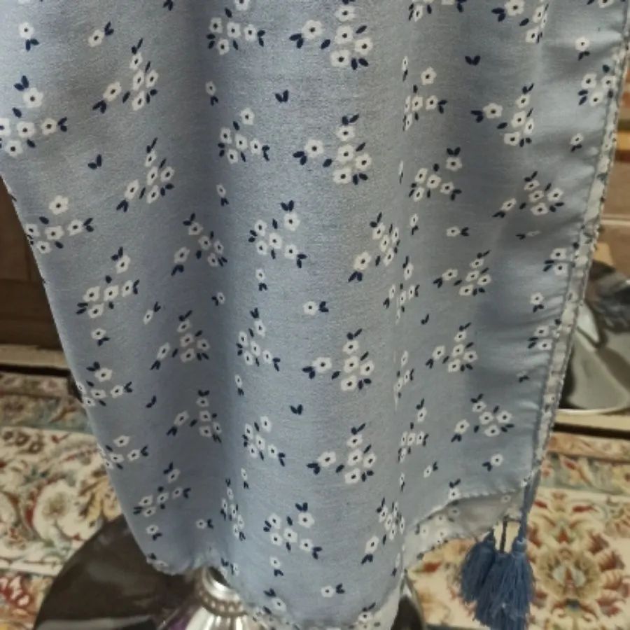 شال نخی گلدار وارداتی نو