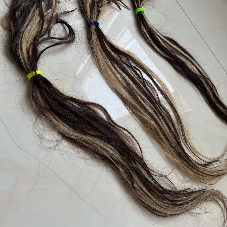 موی طبیعی از سر چیده شده