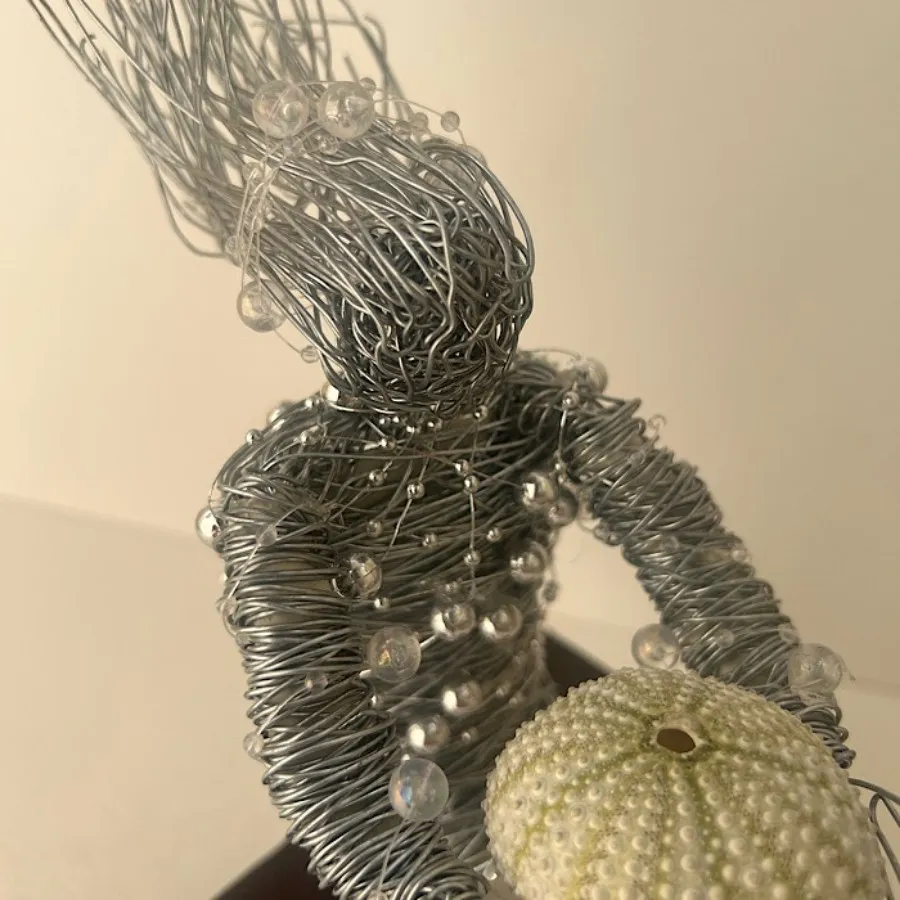 مجسمه مدل پری دریایی
