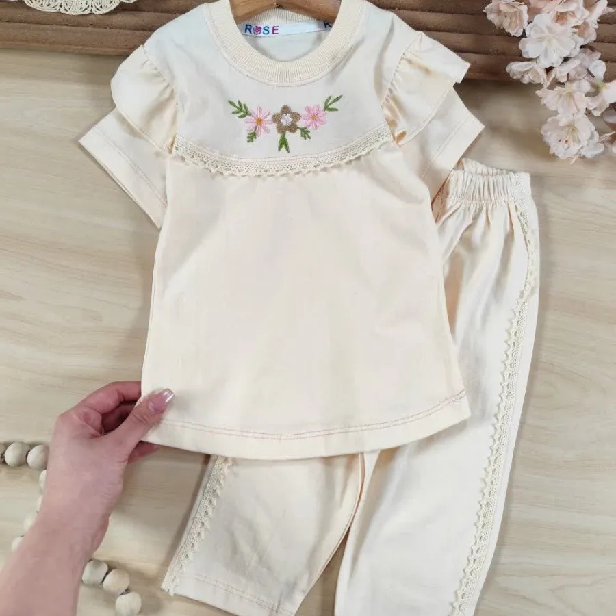 تیشرت شلوارک رز