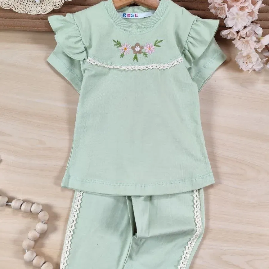 تیشرت شلوارک رز