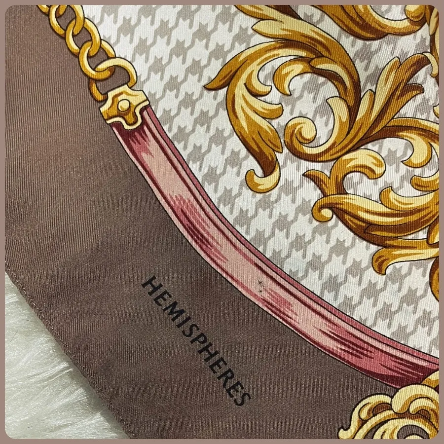 روسری ابریشم HEMISPHERES