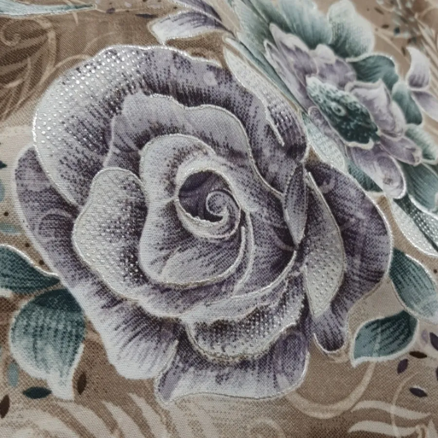پارچه چادری  طرح نقره ای