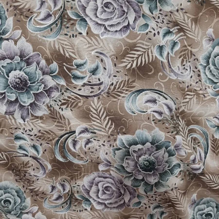 پارچه چادری  طرح نقره ای