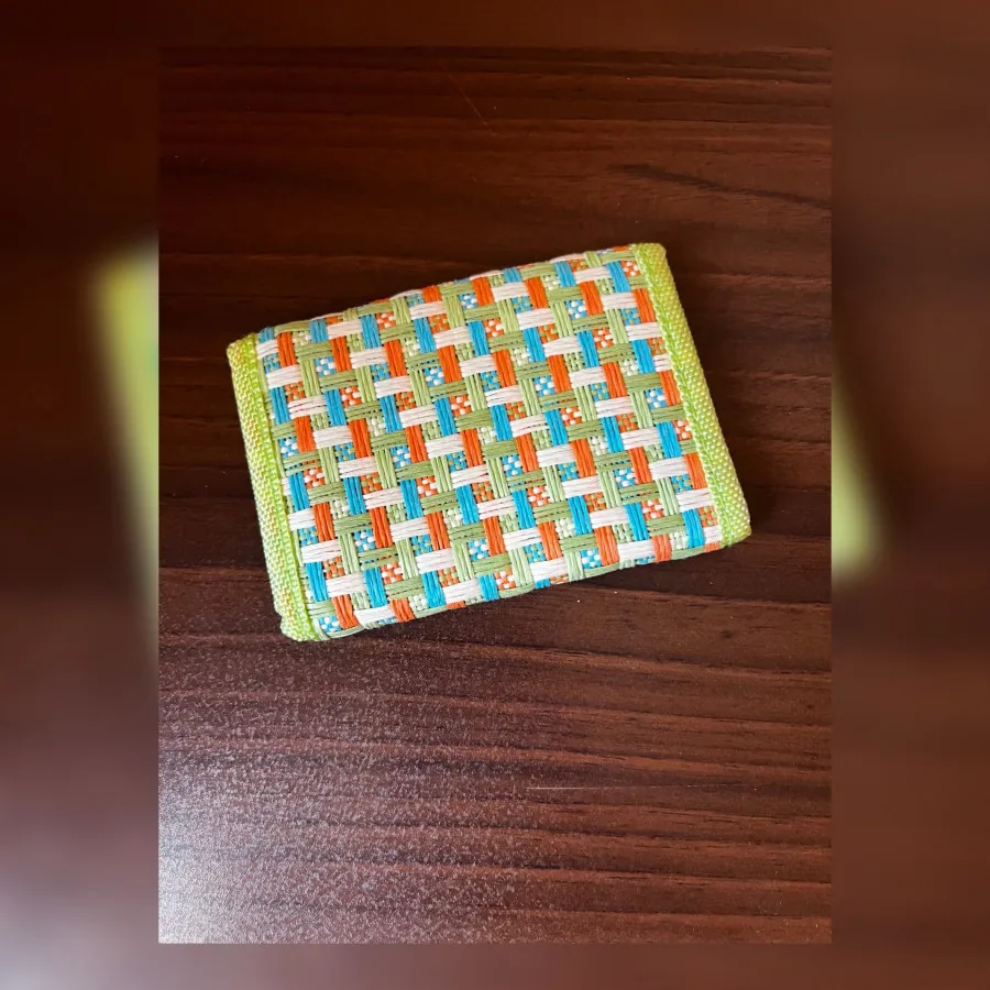 کیف حصیری خوش رنگ?