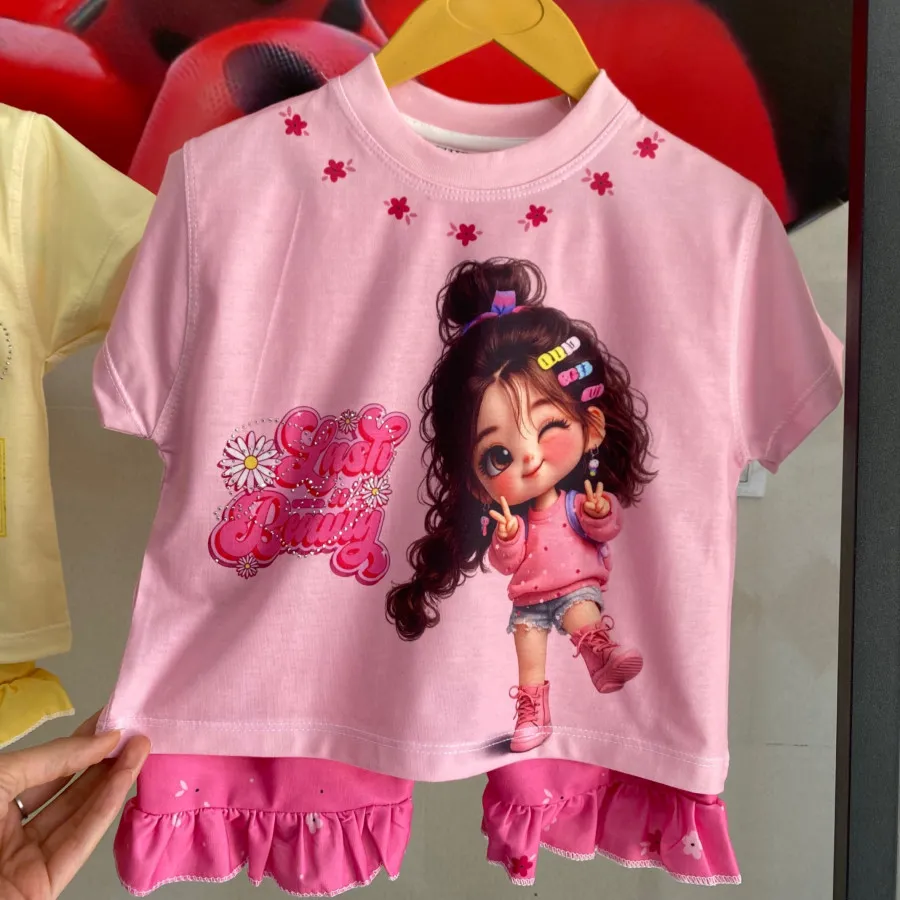 کراپ شلوارک دخترونه